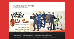 Desktop Screenshot of lea-ns.com